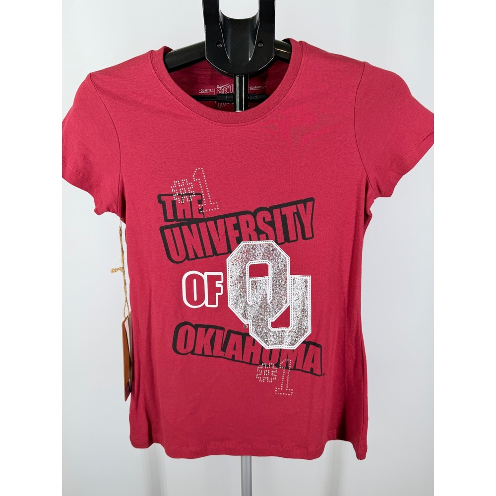 Original Retro Brand University of‎ Oklahoma Sooners Crimson Red Graphic Tee M